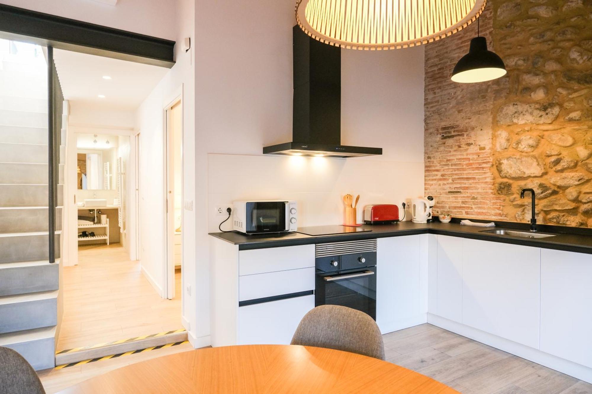 Ganganell Atic Apartamento Con Terraza En Besalú Exteriér fotografie