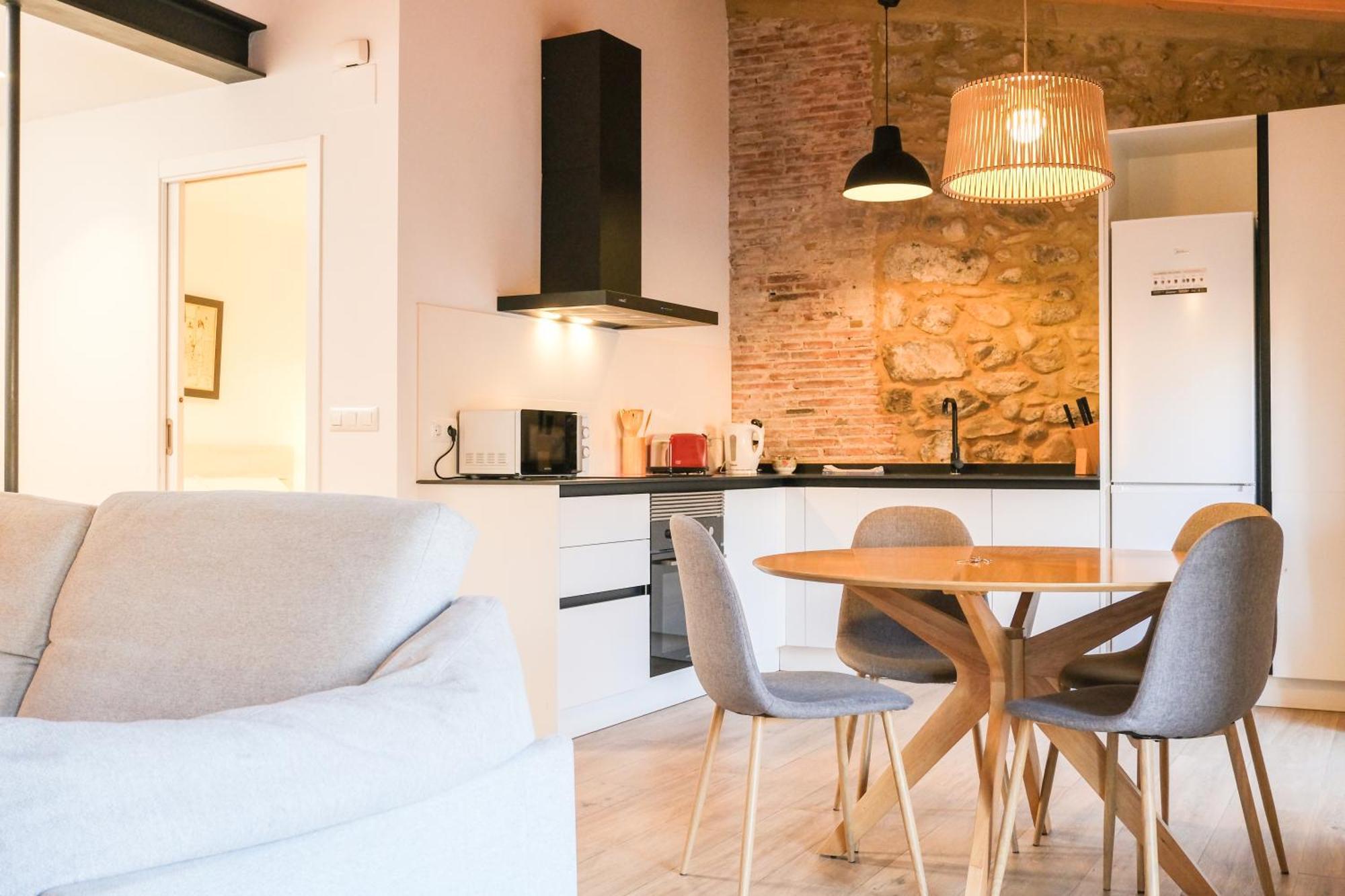 Ganganell Atic Apartamento Con Terraza En Besalú Exteriér fotografie